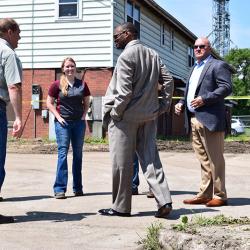 Des Plaines Gardens Demolition Ceremony Photo #3