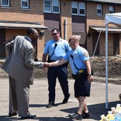 Des Plaines Gardens Demolition Ceremony Photo #4