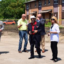 Des Plaines Gardens Demolition Ceremony Photo #9
