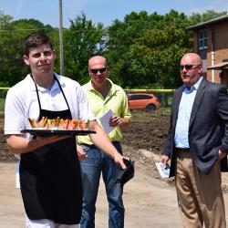 Des Plaines Gardens Demolition Ceremony Photo #10