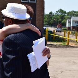 Des Plaines Gardens Demolition Ceremony Photo #11