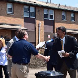 Des Plaines Gardens Demolition Ceremony Photo #26