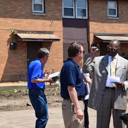 Des Plaines Gardens Demolition Ceremony Photo #27