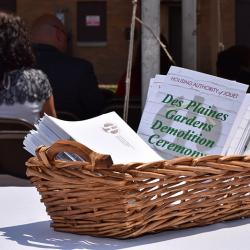 Des Plaines Gardens Demolition Ceremony Photo #64