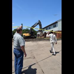 Des Plaines Gardens Demolition Ceremony Photo #91