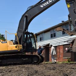 Des Plaines Gardens Demolition Ceremony Photo #94