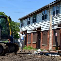 Des Plaines Gardens Demolition Ceremony Photo #110
