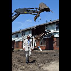 Des Plaines Gardens Demolition Ceremony Photo #114