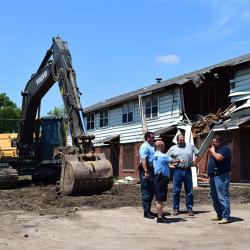 Des Plaines Gardens Demolition Ceremony Photo #127
