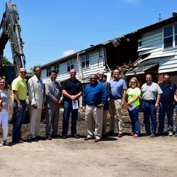Des Plaines Gardens Demolition Ceremony Photo #143