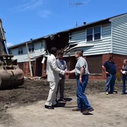 Des Plaines Gardens Demolition Ceremony Photo #145